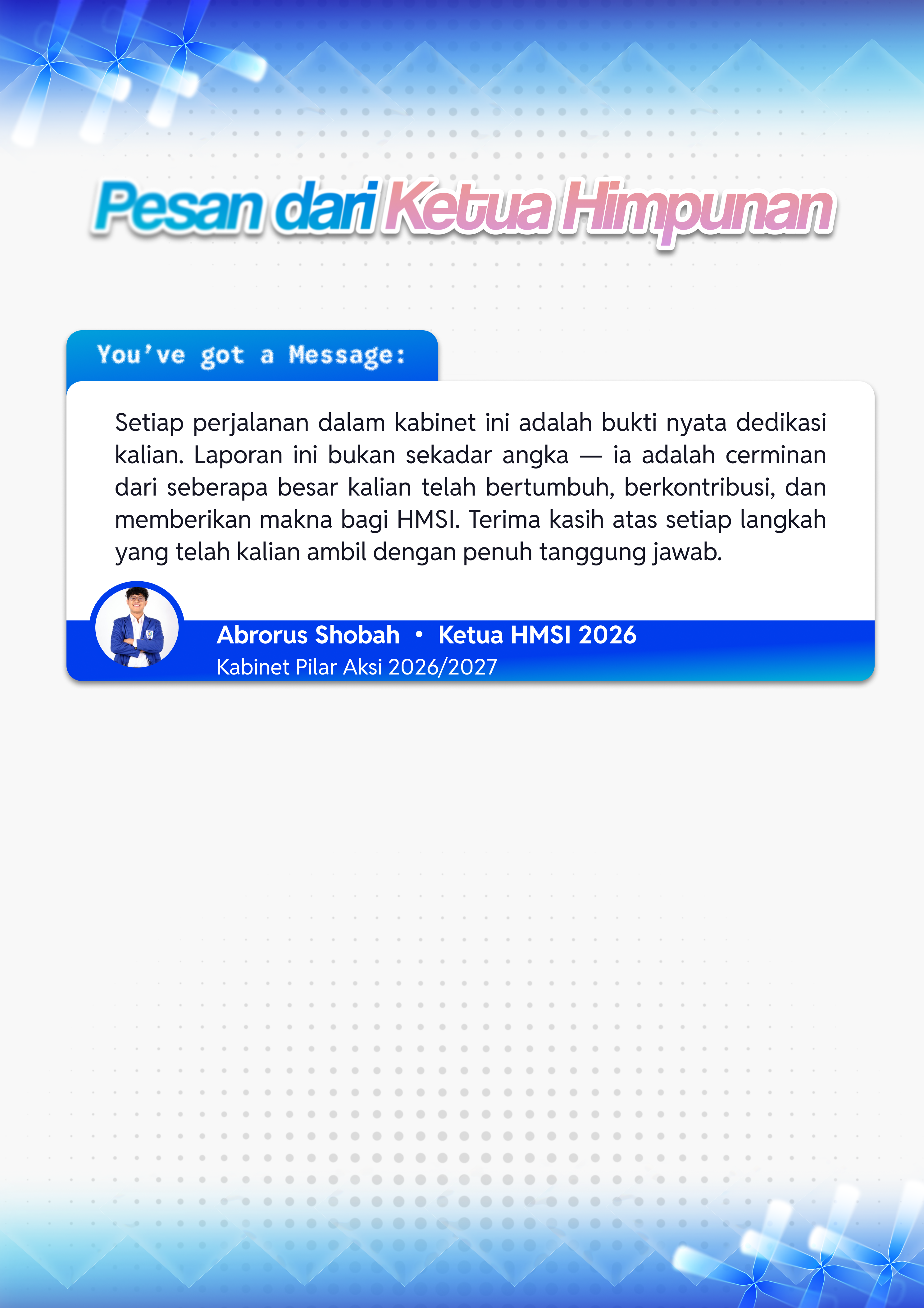 Pesan KAHIMA